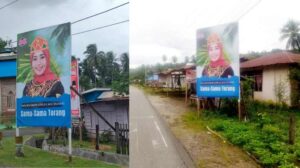 Tim Pemenangan Samsurijal Labatjo – Saiful Bahri Laborahima Kecam Aksi Penutupan Baliho oleh Lawan Politik di Tojo Unauna