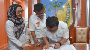 Gubernur Sulteng dan Pj Bupati Donggala Tandatangani Perjanjian Kerjasama untuk Percepatan Pembangunan Daerah