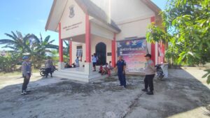 Polres Sigi Gelar K2YD Patroli Gereja Ciptakan Kamtibmas Aman Menjelang Pilkada 2024