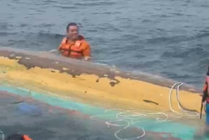 Ombak Besar, Perahu Motor Tenggelam di Perairan Banggai Laut