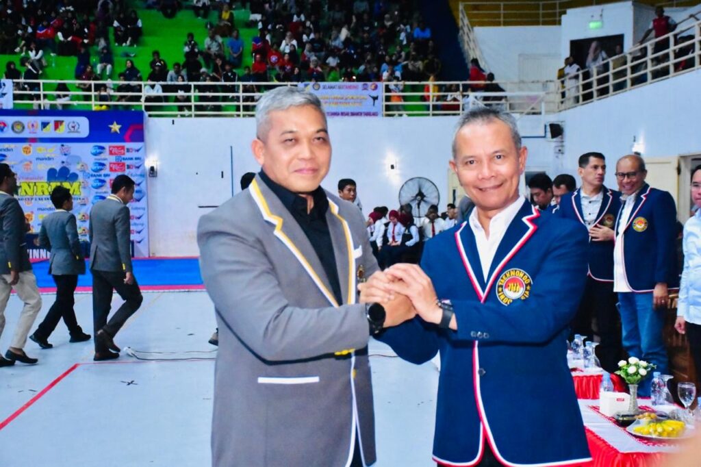 Momen Bersejarah, Pelantikan Pengurus Baru Taekwondo dan Penutupan Taekwondo Danrem 132/Tdl Cup II 2024 