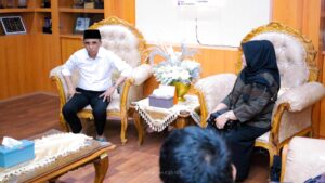 Gubernur Sulteng Terima Audiensi Pemkab Tojo Una-Una, Bahas Pembangunan Instalasi Air Minum di Batudaka