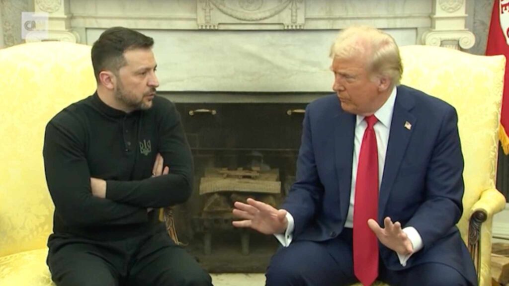 Begini Detik-detik Presiden Ukraina Zelensky Diusir dari Gedung Putih usai Bersitegang dengan Presiden Trump