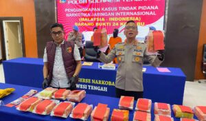 24 Kg Sabu Asal Malaysia Masuk Palu, Polda Sulteng Ungkap Jaringan Narkoba Internasional