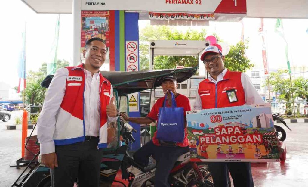 Rayakan Kemerdekaan, SPBU Pertamina di Sulawesi Berubah Panggung Pesta Rakyat